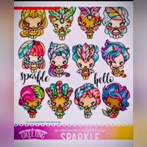 The Greeting Farm Sparkle Stamp Set